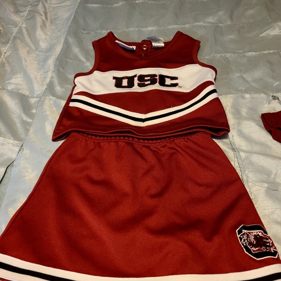 3 pc Cheerleader Outfit for Gamecocks - Picture 11 of 12